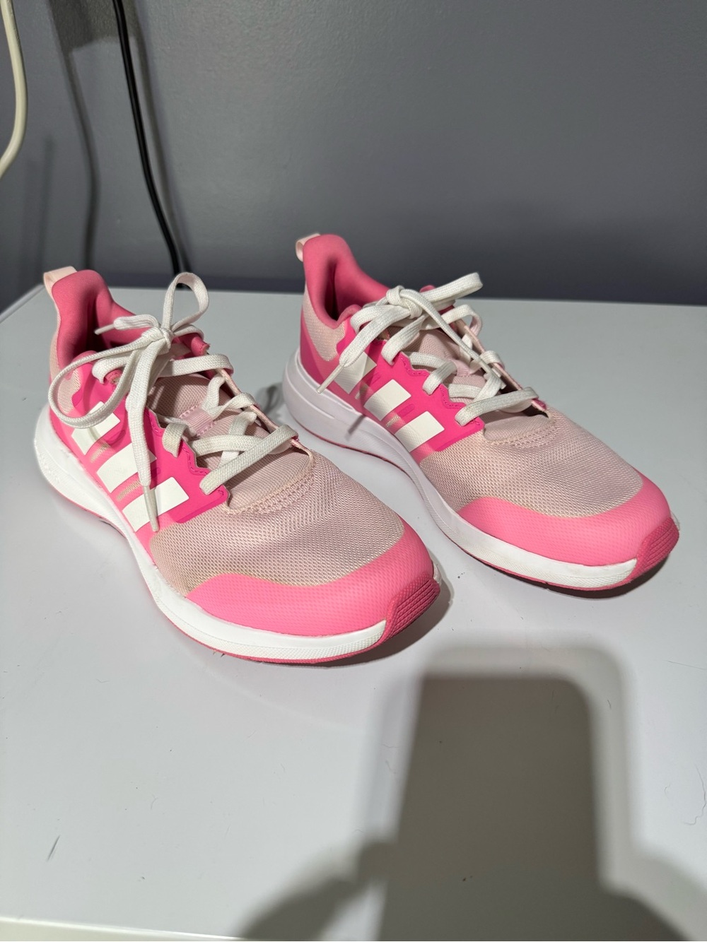 adidas Pink and Hot Pink Women's Athletic Sneakers